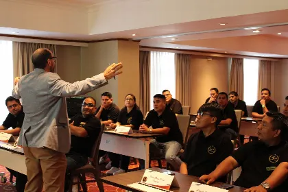 Corporate event in Perú