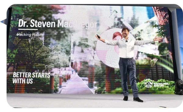 Steven MacGregor, keynote speaker for corporate events on Executive Performance