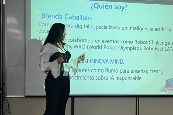 Brenda Caballero, keynote speaker for corporate events on Augmented Creativity