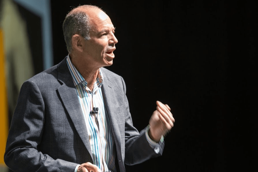 Marc Randolph on stage