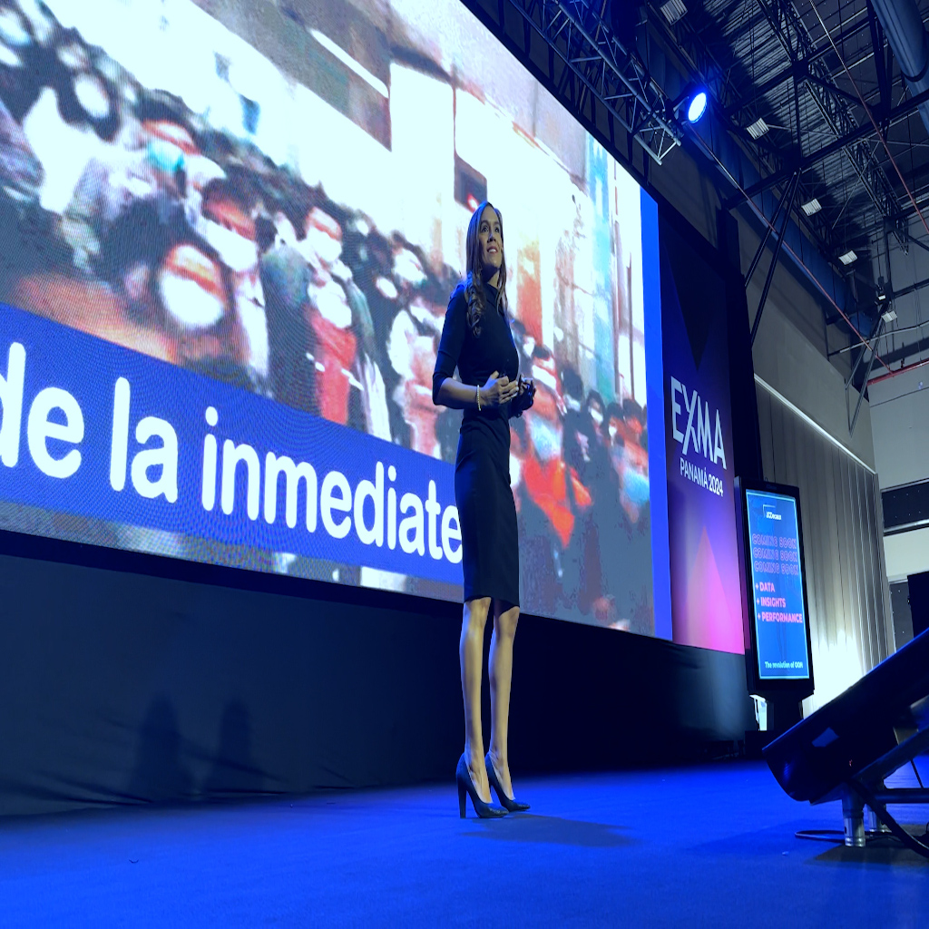 Nadia Vado en acción